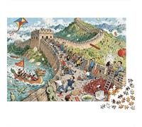 Great Wall Dragon Chaos Puzzle en Bois Imperméable Puzzles De 1000 Pièces pour Adultes Cadeaux Défi Et Casse-tête Jeux De Stimulants