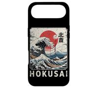 Great Wave Kanagawa Japan Hokusai Kanji Souvenir Vintage Coque pour iPhone Air