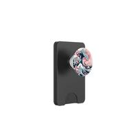 Great Wave Off Kanagawa Cherry Blossoms Hokusai Japonais PopSockets PopWallet pour MagSafe