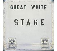 Great White – Stage – Vinyle transparent 2 LP – Import (The Orchard)