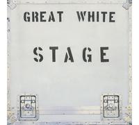 Great White – Stage – Vinyle transparent 2 LP – Import (The Orchard)