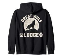 Great Wolf Lodge Lovers Outdoor Adventure Enthusiast Graphic Sweat à Capuche