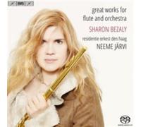 Great Works For Flute & Orchestra [Sharon Bezaly, Residentie Orkest Den Haag, Neeme Jã?Rvi] [Bis: Bis1679]