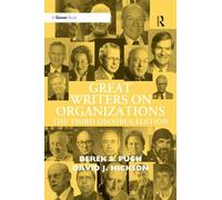 Great Writers On Organizations