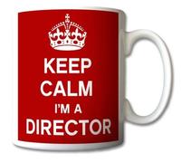 GreatDeals4you - Tasse / Mug Rétro - Keep Calm I'm A Director