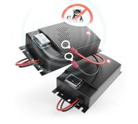 greate 2X Repulsif Rongeur pour Voiture avec Connexion Batterie 12V - Répulsif Anti Rongeur Voiture - Ultrason Anti Fouine et Martre