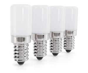 greate 4x Ampoule Frigo LED E14 2W - Ampoules LED E14 pour Frigo, Congelateur, Refrigerateur, Machine a Coudre, Lampe de Sel - Ampoule LED E14 avec 135 Lumens, 6000K & 25.000h de Durée de Vie