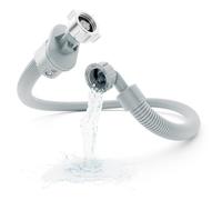 greate Aquastop Tuyau lave pur lave linge 1,5 m 3/4 pouce - flexible machine a laver avec valve de sécurité