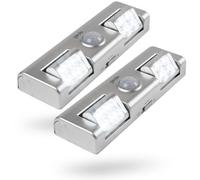 Greate. Lumière LED Sans Fil Avec Détecteur de Mouvement à Piles - Éclairage Réglable pour Placard, Escalier - Lampe Avec Détecteur