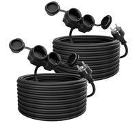 greate Rallonge Electrique 20m avec 2 Prises