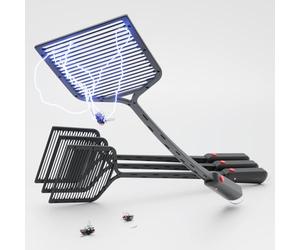 greate Raquette Electrique Insectes avec Piles incluses