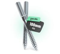 greate Vis tire-fond M10 zinguée 100 mm