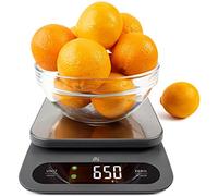 Greater Goods Balance de cuisine haute capacité, capacité de 10 kg, balance alimentaire pour la cuisine et la pâtisserie en vrac, commandes tactiles, écran LCD haute définition, plate-forme en acier