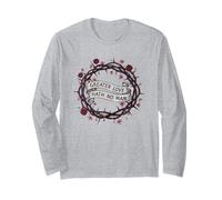 Greater Love Hath No Man Écriture chrétienne Foi Amour Manche Longue