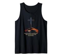 Greater Love Hath No Man Than This - John 15:13 Jesus Cross Débardeur