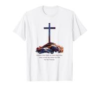 Greater Love Hath No Man Than This - John 15:13 Jesus Cross T-Shirt
