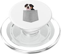 Greater Swiss Mountain Puppy Dog in Your Pocket PopSockets PopGrip pour MagSafe