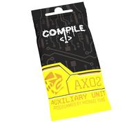 Greater Than Games: Compile : Aux 2 - Mini extension, unité auxiliaire, jeu de cartes stratégie de contrôle de zone, 3 nouveaux protocoles, Play As AI, à partir de 14 ans, 2 joueurs