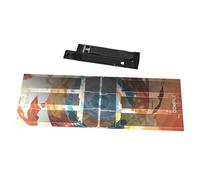 Greater Than Games: Compile : Tapis de jeu 2 - Dimensions : 11 x 29,5 cm - Tapis de jeu en vinyle néoprène pour organiser les cartes, stratégie de contrôle de zone, accessoire de jeu de cartes