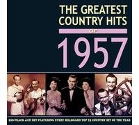 Various Artists - Greatest Country Hits Of 1957 / Various [New CD]