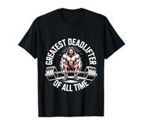 Greatest Deadlifter of All Time Gym Religious Workout - T-Shirt