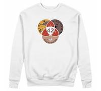 GREATFITS 42 Answer to Life Universe and Everything Blanc Unisex Sweat