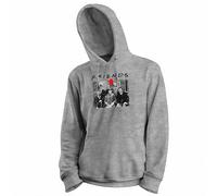 GREATFITS Friends Scary Horror Movie Stephen King Inspired Gris Unisex Hoodie
