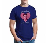 GREATFITS T-shirt Will You Be My Spider Monkey Twilight Memes pour homme, bleu marine, XL