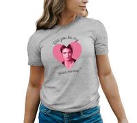 GREATFITS Will You Be My Spider Monkey Twilight Memes T-shirt pour femme, gris, XL