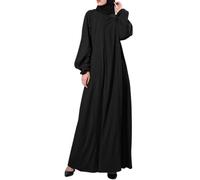Greatfool Abaya Femme Musulmane Qualité Premium - Abaya Type jilbeb pouvant se Porter comme Un Caftan Femme ou Une djellaba - L