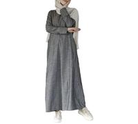 Greatfool Abaya Femme Musulmane Qualité Premium - Abaya Type jilbeb pouvant se Porter comme Un Caftan Femme ou Une djellaba - M