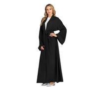 Greatfool Abaya Femme Musulmane Qualité Premium - Abaya Type jilbeb pouvant se Porter comme Un Caftan Femme ou Une djellaba - XL