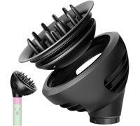 GREATRICH Diffuseur pour Dyson Airwrap, Diffuseur Cheveux Bouclés Universel pour HS01 HS05 HS08, 2 en 1 Embout Diffuseur, Air Styler, Séchage Rapide, Réduit Frisottis, Voyage Accessoires