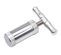 GREATRICH Ecrase ail, Presse Ail, Presse à Pollen en Alliage, Appareil de Cuisine Polyvalent pour Herbes, Épices, Ail, Poivre, Sel, Outil de Compression Précis avec Design Compact et Portable