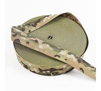 GreatRise Bande de camouflage 50 m - Ruban de camouflage - Pour l'extérieur, le sport, l'escalade, le camping, la chasse, l'art de la mercerie - Accessoire de couture - Vert camouflage - 3,8 cm x 1 m