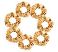 GreatRise Élastique à cheveux pour femme - Paillettes - Doux - Pour queue de cheval - N'abîme pas les cheveux et ne casse pas - Pour femmes et filles - Cheveux épais et fins - Doré