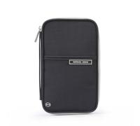 GreatRise Étui de protection pour passeport familial avec bloqueur RFID, portable, organiseur de voyage, étanche, pour homme et femme, passeport, carte d'identité, cartes de crédit, billets, argent