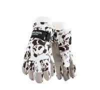 GreatRise Gants de ski pour enfants de 4 à 12 ans, filles, garçons, chauds, avec polaire, imperméables, gants d'hiver coupe-vent, pour snowboard, ski, cyclisme, plein air, Style 6, L