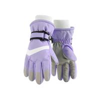 GreatRise Gants de ski pour enfants de 4 à 12 ans, filles, garçons, chauds, avec polaire, imperméables, gants d'hiver coupe-vent, pour snowboard, ski, cyclisme, plein air, Style 12, S