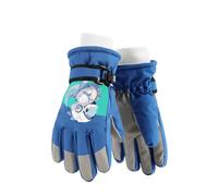 GreatRise Gants de ski pour enfants de 4 à 12 ans, filles, garçons, chauds, avec polaire, imperméables, gants d'hiver coupe-vent, pour snowboard, ski, cyclisme, plein air, Style 14, M