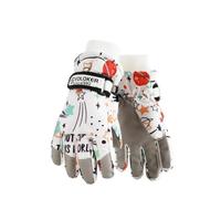 GreatRise Gants de ski pour enfants de 4 à 12 ans, filles, garçons, chauds, avec polaire, imperméables, gants d'hiver coupe-vent, pour snowboard, ski, cyclisme, plein air, Style 4, S