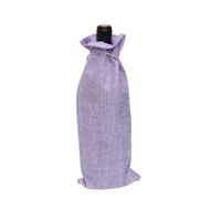 GreatRise Lot de 10 sacs à vin en toile de jute avec cordon de serrage réutilisables pour bouteilles de vin, sacs cadeaux de vin, sacs à champagne, sacs de banquet, sacs à bouteilles pour mariage