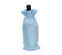 GreatRise Lot de 10 sacs à vin en toile de jute avec cordon de serrage réutilisables pour bouteilles de vin, sacs cadeaux de vin, sacs à champagne, sacs de banquet, sacs à bouteilles pour mariage