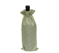 GreatRise Lot de 10 sacs à vin en toile de jute avec cordon de serrage réutilisables, sacs cadeaux, bouteilles de champagne, sacs de banquet, sacs pour bouteilles de vin, sacs pour bouteilles de vin