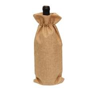 GreatRise Lot de 10 sacs à vin en toile de jute avec cordon de serrage réutilisables, sacs cadeaux, bouteilles de champagne, sacs de banquet, sacs pour bouteilles de vin, sacs pour bouteilles de vin