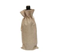 GreatRise Lot de 10 sacs à vin en toile de jute avec cordon de serrage, réutilisables, sacs cadeaux, bouteilles de champagne, sacs de banquet, sacs pour bouteilles de vin, sacs pour bouteilles de vin