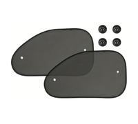 GreatRise Lot de 2 pare-soleil de voiture universels avec ventouse - En maille respirante - Pliable - Pour fenêtre de voiture - Protection contre les passagers et les bébés - 65 x 38 cm