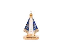 GreatRise Nossa Senhora Aparecida Figurines Petite Vierge Marie Figurine Mini Marie Statue Virgen de Guadalupe Sculpture Miniature Statues Or pour Voiture Table Décoration de la Maison Cadeau