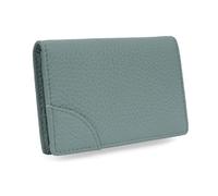 GreatRise Petit étui pour cartes de crédit avec loquets - En cuir véritable - Porte-monnaie court - 4 emplacements pour cartes - 1 compartiment pour pièces de monnaie - Pour cartes et billets de