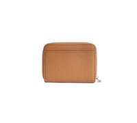 GreatRise Petit portefeuille à fermeture éclair en cuir véritable avec protection RFID, grande capacité, format court, avec 2 emplacements pour cartes, 1 poche avant pour carte d'identité et 6
